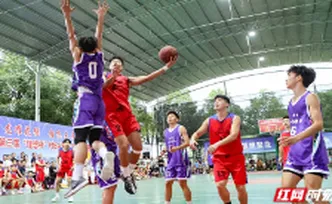 组图 | 临武县：“村BA”开赛 点燃乡村活力